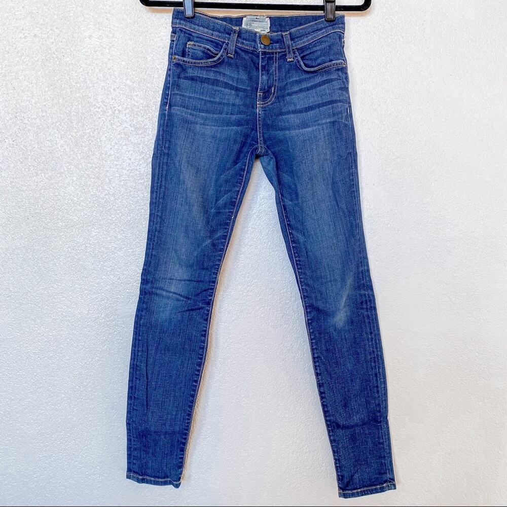 Current Elliott High Waist Skinny Adventure Jeans Size 25